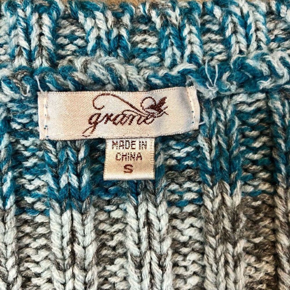 Grane Sweater Dress Scoop Neck Size Small - Picture 7 of 15